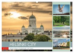 HELSINKI CITY (Wandkalender 2025 DIN A2 quer), CALVENDO Monatskalender - Calvendo;Gödecke, Dieter