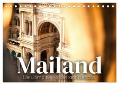 Mailand - Die ultimative Modestadt Europas. (Tischkalender 2025 DIN A5 quer), CALVENDO Monatskalender - Calvendo;SF