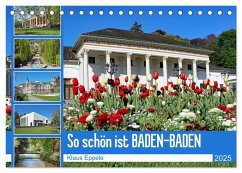 So schön ist Baden-Baden (Tischkalender 2025 DIN A5 quer), CALVENDO Monatskalender