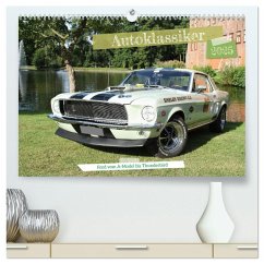 Autoklassiker Ford vom A-Model bis Thunderbird (hochwertiger Premium Wandkalender 2025 DIN A2 quer), Kunstdruck in Hochglanz - Calvendo;Bagunk, Anja