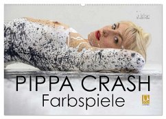 PIPPA CRASH - Farbspiele (Wandkalender 2025 DIN A2 quer), CALVENDO Monatskalender - Calvendo;Allgaier (Ullision), Ulrich
