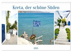 Kreta, der schöne Süden (Wandkalender 2025 DIN A3 quer), CALVENDO Monatskalender