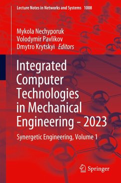 Cover Integrated Computer Technologies in Mechanical Engineering - 2023