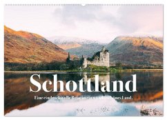 Schottland - Eine eindrucksvolle Reise in ein wunderschönes Land. (Wandkalender 2025 DIN A2 quer), CALVENDO Monatskalender