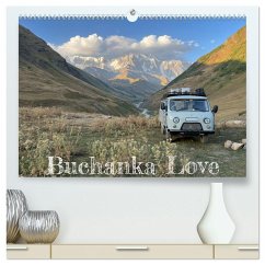 UAZ 452 Buchanka Love (hochwertiger Premium Wandkalender 2025 DIN A2 quer), Kunstdruck in Hochglanz - Calvendo;Flachmann, Susanne