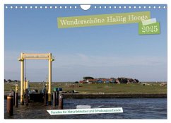 Wunderschöne Hallig Hooge (Wandkalender 2025 DIN A4 quer), CALVENDO Monatskalender - Calvendo;Dobrindt, Jeanette