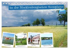 An der Mecklenburgischen Seenplatte Malchow und Waren/Müritz (Tischkalender 2025 DIN A5 quer), CALVENDO Monatskalender