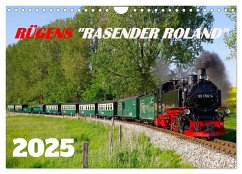 Rügens "rasender Roland" (Wandkalender 2025 DIN A4 quer), CALVENDO Monatskalender