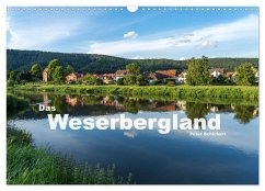 Das Weserbergland (Wandkalender 2025 DIN A3 quer), CALVENDO Monatskalender