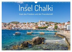 Insel Chalki (Wandkalender 2025 DIN A3 quer), CALVENDO Monatskalender