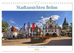 Stadtansichten Brilon (Wandkalender 2025 DIN A4 quer), CALVENDO Monatskalender