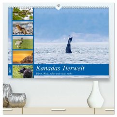 Kanadas Tierwelt - Bären, Wale und vieles mehr (hochwertiger Premium Wandkalender 2025 DIN A2 quer), Kunstdruck in Hochglanz