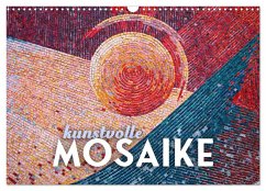 Kunstvolle Mosaike (Wandkalender 2025 DIN A3 quer), CALVENDO Monatskalender - Calvendo;SF
