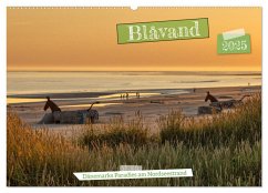 Blåvand - Dänemarks Paradies am Nordseestrand (Wandkalender 2025 DIN A2 quer), CALVENDO Monatskalender