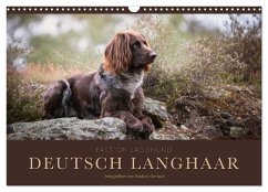 Passion Jagdhund - Deutsch Langhaar (Wandkalender 2025 DIN A3 quer), CALVENDO Monatskalender