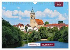 Unterwegs in Nürtingen (Wandkalender 2025 DIN A4 quer), CALVENDO Monatskalender