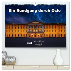 Ein Rundgang in Oslo (hochwertiger Premium Wandkalender 2025 DIN A2 quer), Kunstdruck in Hochglanz - Calvendo;Reipen, Frank
