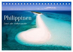 Philippinen - Land der Naturwunder (Tischkalender 2025 DIN A5 quer), CALVENDO Monatskalender