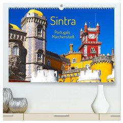 Sintra - Portugals Märchenstadt (hochwertiger Premium Wandkalender 2025 DIN A2 quer), Kunstdruck in Hochglanz