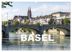 Schweiz - Basel (Wandkalender 2025 DIN A2 quer), CALVENDO Monatskalender