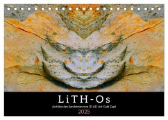 LiTH-Os Antlitze des Sandsteins von ID AD Art Gabi Zapf (Tischkalender 2025 DIN A5 quer), CALVENDO Monatskalender