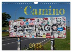 Camino 2025 (Wandkalender 2025 DIN A4 quer), CALVENDO Monatskalender