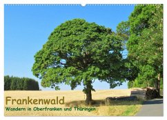 Frankenwald - Wandern in Oberfranken und Thüringen (Wandkalender 2025 DIN A2 quer), CALVENDO Monatskalender