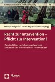 Recht zur Intervention - Pflicht zur Intervention? (eBook, PDF)