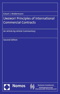 UNIDROIT Principles of International Commercial Contracts (eBook, PDF) - Brödermann, Eckart J.