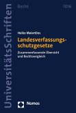 Landesverfassungsschutzgesetze (eBook, PDF)