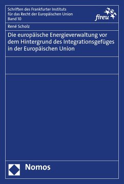 Die europäische Energieverwaltung vor dem Hintergrund des Integrationsgefüges in der Europäischen Union (eBook, PDF) - Scholz, René