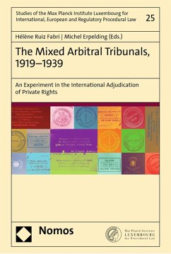Cover The Mixed Arbitral Tribunals, 1919-1939 (eBook, PDF)