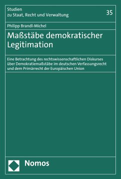Maßstäbe demokratischer Legitimation (eBook, PDF) - Brandl-Michel, Philipp