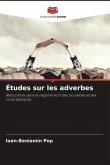 Études sur les adverbes