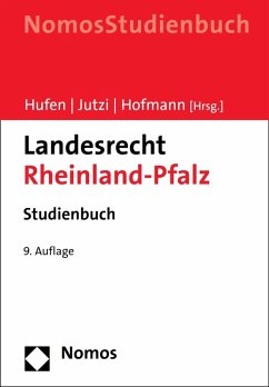 Cover Landesrecht Rheinland-Pfalz (eBook, PDF)