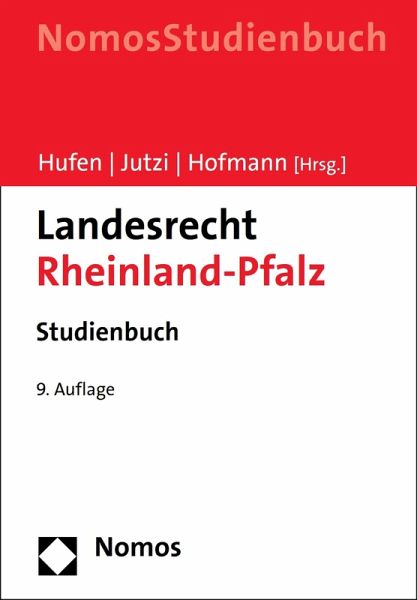 Landesrecht Rheinland-Pfalz (eBook, PDF) Landesrecht Rheinland-Pfalz (eBook, PDF)