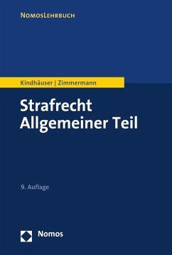 Strafrecht Allgemeiner Teil (eBook, PDF) - Kindhäuser, Urs; Zimmermann, Till