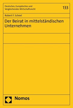 Der Beirat in mittelständischen Unternehmen (eBook, PDF) - Scheel, Robert F.