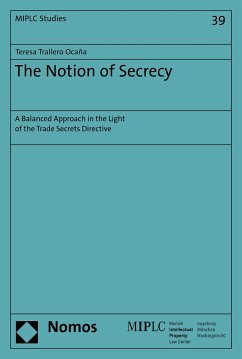 The Notion of Secrecy (eBook, PDF) - Trallero Ocaña, Teresa