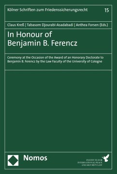 Cover In Honour of Benjamin B. Ferencz (eBook, PDF)