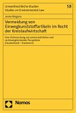 Vermeidung von Einwegkunststoffartikeln im Recht der Kreislaufwirtschaft (eBook, PDF)