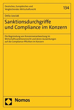 Sanktionsdurchgriffe und Compliance im Konzern (eBook, PDF) - Jusciak, Delia