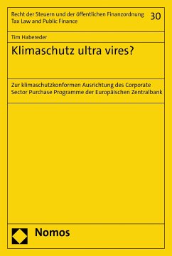 Klimaschutz ultra vires? (eBook, PDF) - Habereder, Tim