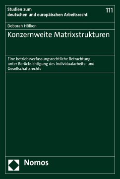 Konzernweite Matrixstrukturen (eBook, PDF) - Hölken, Deborah