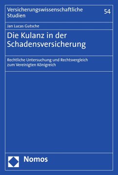 Die Kulanz in der Schadensversicherung (eBook, PDF) - Gutsche, Jan Lucas