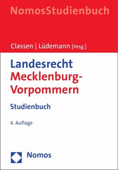 Landesrecht Mecklenburg-Vorpommern (eBook, PDF) - Schütz, Hans-Joachim; Classen, Claus Dieter