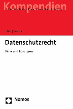 Datenschutzrecht (eBook, PDF) - Eßer, Martin; Franck, Lorenz