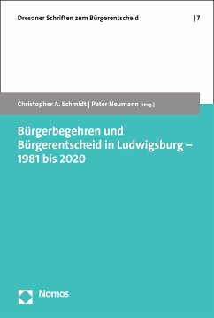 Bürgerbegehren und Bürgerentscheid in Ludwigsburg – 1981 bis 2020 (eBook, PDF)