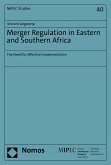 Merger Regulation in Eastern and Southern Africa (eBook, PDF)