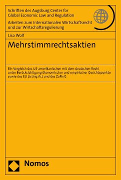 Mehrstimmrechtsaktien (eBook, PDF) - Wolf, Lisa